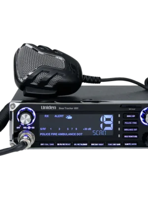 BearTracker 885 Hybrid CB Radio with Integrated Digital Scanner