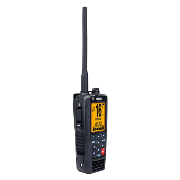 MHS338BT Rugged Handheld Marine Radio with GPS & Bluetooth