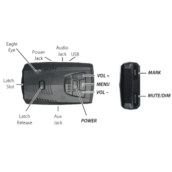 The R4w laser/Radar detector continues Uniden’s tradition of leading innovation. Featuring extreme long-range performance, a Blackfin® DSP (Digital Signal Processor), and visual and voice alerts on an OLED display. Also, Wi-Fi, Bluetooth, GPS, R/TACH app support, and our speed and red-light database, etc. With our exclusive proprietary technology, the R4w number one feature is unparalleled performance. Also, the R4w features Auto Learn which greatly reduces false alerts over time giving you the quietest ride. When you need the best, and none of the fluff, Uniden’s R4w puts you miles ahead.