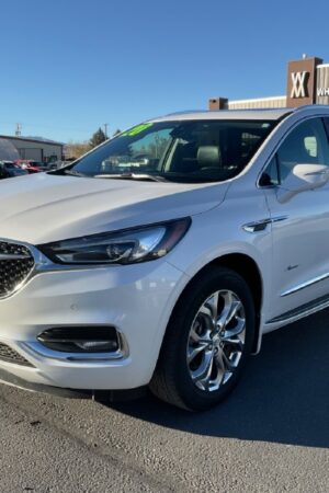 Dealer Notes 2020 BUICK ENCLAVE AVENAIR redefines family travel with its spacious 7-seat capacity, perfect for adventures across Wyoming. Enjoy the smooth ride of an automatic transmission and the power of a 6-cylinder engine, ensuring you tackle any terrain with ease. Equipped with a direct tire pressure monitoring system for safety, this SUV is ready for both city commutes and off-road escapades. With its thoughtful design, will you take on the trails of Yellowstone or explore the scenic backroads this weekend? The 2020 BUICK ENCLAVE AVENAIR seamlessly blends comfort and utility, making it an ideal companion for families and adventure seekers alike in Cody, WY. With ample seating for seven, everyone can join in on the journey to discover breathtaking landscapes or enjoy cozy family outings. Its automatic transmission delivers effortless driving on rugged terrain or snowy roads while providing a smooth ride through town. The spacious interior layout accommodates all your gear—whether it's camping equipment for a trip to Yellowstone or supplies for a day on the ranch—ensuring you're always prepared for an adventure. Available now at Whitlock Motors in Cody, WY. Seating Capacity: 7 seats great for family trips or outings with friends. Engine: 6-cylinder engine provides powerful performance on any terrain. Tire Pressure Monitoring System: Direct system enhances safety during your travels. Vehicles Overview Year: 2020 Make: Buick Model: Enclave Trim: AVENAIR Condition: Used Interior Color: GRAY Exterior Color: WHITE Body Style: SUV Transmission: N/A VIN: 5GAEVCKW8LJ250399 Stock: 24139 Why You'll Love This Carfax Report Room for the Whole Crew 3 Rows of Seating